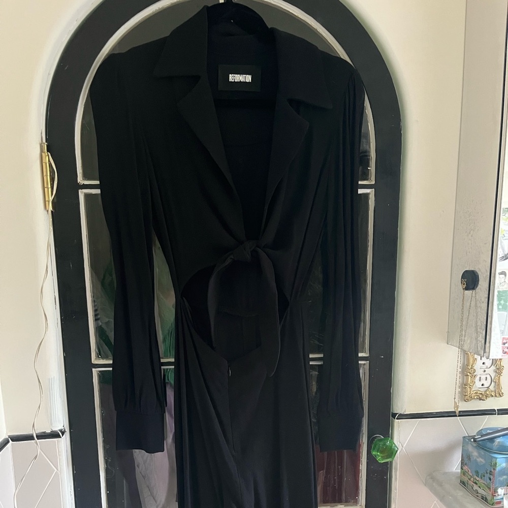 Reformation Jumpsuit • Black